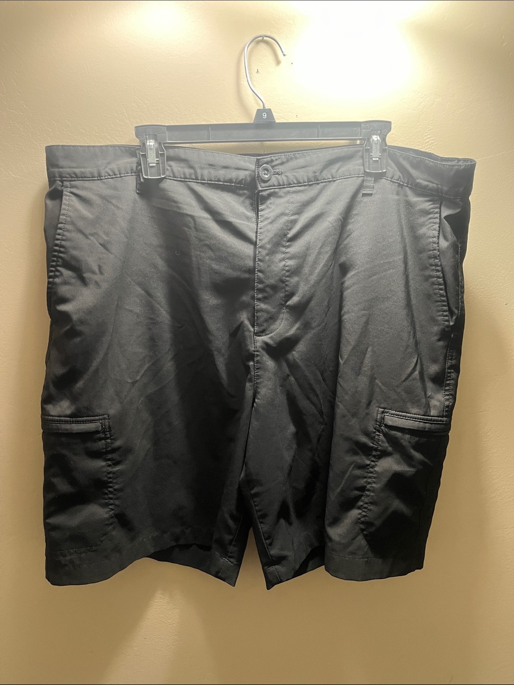 Chaps Black Men's Cargo Shorts